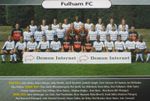 FULHAM FOOTBALL TEAM PHOTO 1999-2000 SEASON