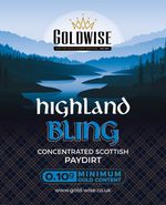Scottish Gold Paydirt 22ct - Nugget,pickers and flour Gold! ( Gold Panning )