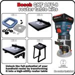 Bosch Pro GKF 18V-8 Compact trim table router kits