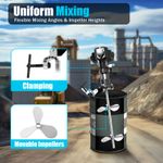 50 Gallon Pneumatic Paint Mixer Stirrer Mixing Dispersing Air Agitator Blender