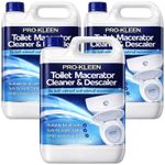 15L of Pro-Kleen Toilet Macerator Cleaner & Descaler Compatible With All Saniflo