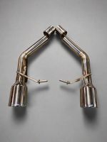 AUDI A4 B8 3.0 TDI V6 - BACK BOX REAR MUFFLER DELETE EXHAUST PIPE DYNAMICS 