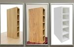 Wooden Wine Rack & Bottle Storage Unit – 3 Colours Available-720x300x150mm