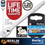 3/8" Drive 120T Tooth Quick Release Ratchet Handle 3/8"Dr 12" Long Socket Wrench