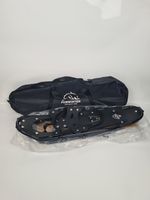 FUNWINTER ADVENTURE 30" Snowshoes Black All-Terrain Hiking Trekking With Bag New