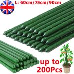 60/75/90cm Plant Stake Garden Tomato Stick Potted Cucumber Strawberry Bean Stand