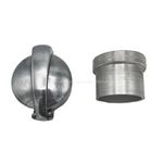 POLISHED 2" "MONZA" FUEL CAP WITH ALUMINIUM FILLER NECK - UK SUPPLIED