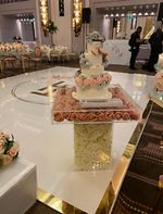 Wedding Decorative Cake  Ghost Table  Clear Fillable Acrylic  Wedding