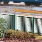 Fencing Packs - 7Ft Security Fence/gate Model Railway - 1:76 OO gauge - 1.27 M