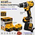 DCD796-Type Brushless Combi Drill Set 2 x Batteries & Charger DeWalt Compatible