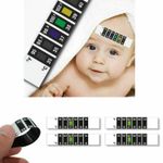 5x LCD Forehead Thermometer Strips Baby Child Fever First Aid Adult Temperature