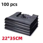Dog Poo Bags 100 Pack With Tie Handles Strong Biodegradable Premium by Poo-ches
