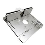 ༝Router Table Insert Plate 2 In 1 Woodworking Bench Flip Board For Electric