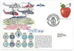Royal Navy 40th Anniversary of Seahawk Commissioning RNAS Culdrose Signed 1987