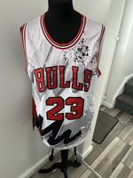 Chicago Bulls Mitchell & Webb NBA Jordan BASKETBALL VEST Jersey SIZE S