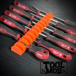 Magnetic Screwdriver / Pick Organiser Holder Rack - Toolbox Drawer Snap On Mac