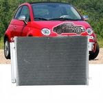 A/C Condenser Air Con Radiator For FORD KA FIAT 500 500C PANDA 2007-ON 09