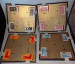 vintage 32 x waddingtons duplicate bridge boards in original box