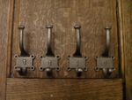 1 of 13 antique style cast iron coat hooks coat NO 1 cloakroom hooks buy 1 OF 13