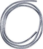 Brake Cable Cover Chrome Plastic 6mm Inner Diameter Wrap/Tidy 1.5m Long: M911920