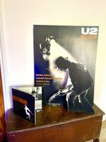 Rare Huge U2 3D standee 38”x29” Rattle Hum original 1988 Promotional RECORD SHOP