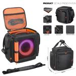 Speaker Storage Bag Carrying Case for JBL Partybox Encore Essential 2/Essential