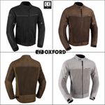 Oxford Arizona 2.0 Air Mens Summer Motorcycle Jacket Mesh Scooter Coat Blck Grey