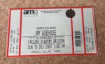 Amy Winehouse Concert ticket