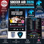 England v Rest of the World XI: Soccer Aid 2026 Official Match Programme