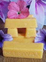 Organic Yellow Beeswax Blocks ~ 100% Pure & Natural Beeswax