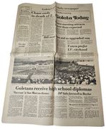 Goleta Graduation High School Diploma Goleta Today Newspapers June 16 1977 Sec A