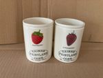 2 X Cairns Fairyland Jams  Pottery Jar Like Keilers Dundee Marmalade