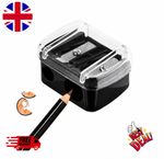 Make Up Sharpener Duo Double Cosmetic Pencil Eyeliner Lip Eye Liner Eyebrow