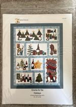 Gnome For The Holidays Christmas Quilt Pattern Unused