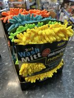 Pack Of 4 Car Wash Mitts. 2 In 1 Microfibre Noodle Wash Mitt Dirt Cleaning Cloth