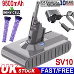 9500mAh Battery For Dyson V8 SV10 Absolute Animal PRO Motorhead /Charger/Filters