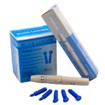 100 Sterile Lancets and Auto Lancing Device eFast