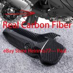 100% Real Carbon Fiber For BMW R1300GS 2023-2026 Exhaust Guard Cover Heat Shield