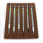6pcs Watch Movement Kit Precision Screwdriver Repair Tool for Rolex 3135 2135