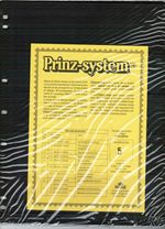 Prinz Single Sided 5 Strip Black Stock Sheets Pack of 10
