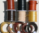 Flat Leather strips 3MM & 5MM width Genuine leather hide , for crafts-UK Ship