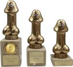 Penis, Knob Head, Dick, Willy Trophy Humorous Funny Award, Any Text Engraved