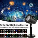 Halloween Projector Light Christma Outdoor LED Laser Light Festival Party Decor