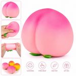 Sunny Days Jumbo Squeezy Peach Squishy Toy Stress Relief Sensory Fidget