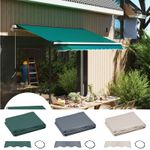 Replacement Awning Fabric for 3 x 2.5 m Sunshade Awning (Fabric Only),