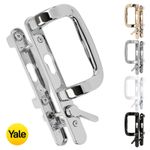 Sliding Patio Door Handle Set 90PZ Inline Lever Pair UPVC Yale Sparta Fuhr