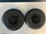 2 x220mm Diameter, Puncture Proof wheels,20mm, Carts/trolleys