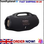 JBL Boombox 4 Black Portable Bluetooth Speaker with Powerful Bass