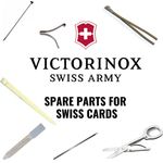 VICTORINOX REPLACEMENT SPARE PARTS FOR SWISSCARD Scissors, Tweezers, Pin etc