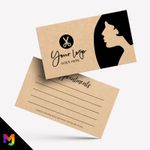 Kraft Appointment Cards Eco Recyclable | Hairdresser Hair Salon Business 03
